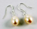 Earring Freshwater Pearl Drop 7-8mm