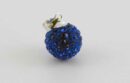 Pendant Silver Cluster Sapphire 12mm Ball