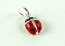 Pendant Silver Ladybird