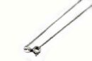 Silver Chain Belcher 16 Inch