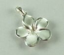 Pendant Silver Flower 20mm