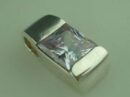Pendant Silver Rectangle