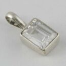 Pendant Silver Stone 20mm