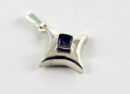 Pendant Silver Stone Amethyst
