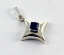 Pendant Silver Stone Iolite