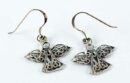 Earring Silver Angel Cut
