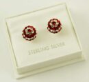 Earring Silver Stud Ball 8mm