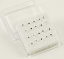 Nose Stud Silver 20pcs 1.8mm