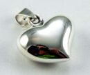 Pendant Silver Heart 18mm