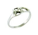 Silver Ring Celtic Trinity