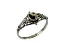 Ring Silver Oval Ying Yang