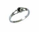 Ring Silver Ying Yang