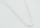 Silver Chain Curb 18 Inch