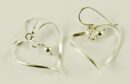 Earring Silver Heart