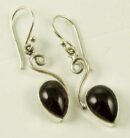 Silver Earring Tear Drop L3.2
