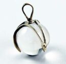 Pendant Silver Ball Clear