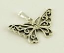 Pendant Silver Butterfly