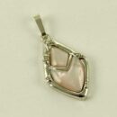 Silver Pendant Diamond Shape