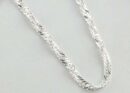 Silver Chain Curb 22 Inch