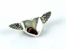 Pendant Silver Flying Heart