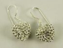 Earring Crystal Heart 12mm