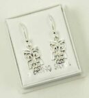Silver Earring Owl L2.5cm