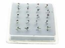 Nose Stud Silver Dolphin 20pcs