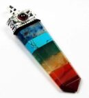 Pendant Silver Chakra Colour