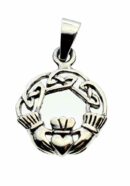 Pendant Silver Claddagh