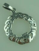 Pendant Silver Claddagh