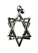 Pendant Silver Star Of David