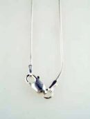 Silver Chain Snake 16 Inch