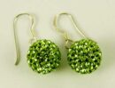 Silver Earring Drop Peri 12mm
