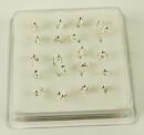 Nose Stud Silver Hoop 20pcs