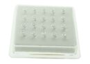 Nose Stud Peace Sign 20pcs