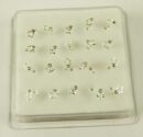 Nose Stud Silver Star 20pcs