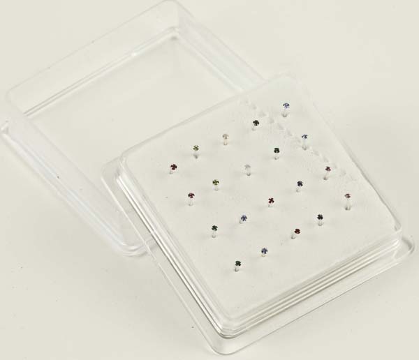 Nose Stud Silver 20pcs 1.5mm