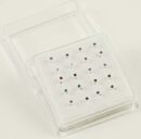 Nose Stud Silver 20pcs 1.8mm