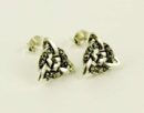 Silver Marcasite Earring Stud