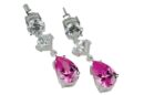 Earring Silver Cubic Zirconia
