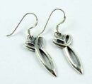 Earring Plain Knot Cut