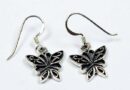 Earring Silver Butterfly