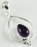 Pendant Silver Amethyst Cab