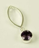 Pendant Silver Amethyst