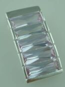 Pendant Silver Rectangle Colours