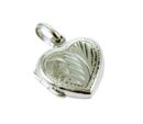 Pendant Silver Locket Heart