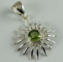 Pendant Silver Peridot