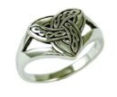 Silver Ring Celtic Triquetra