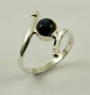 Ring Silver Swirly Labrodite