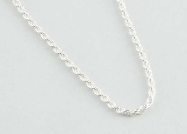 Silver Chain Rope 18 Inch
